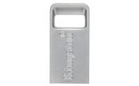Kingston DataTraveler Micro USB-stick Retail 256 GB Zilver DTMC3G2/256GB USB-A 3.2 Gen 1 - thumbnail