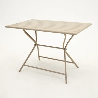 Inklapbare tuintafels GLOBE 110x70cm Sand