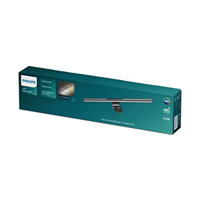 Philips LED Edison DSK204 8719514420434 LED-beeldschermlamp LED LED vast ingebouwd 4.5 W Zwart Philips LED Edison DSK204 8719514420434 LED-beeldschermlamp LED LED vast ingebouwd 4.5 W Zwart
