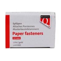 Quantore Splitpen goud 12mm, 100st. - thumbnail