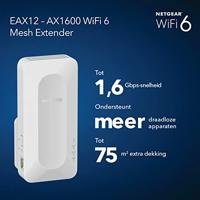 Netgear EAX12 AX1600 4Stream WiFi Mesh Extender mesh access point - thumbnail