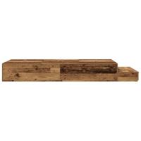 Opbergbedframe Oud hout 226,5 x 75 x 31,5 cm Bewerkt hout - thumbnail