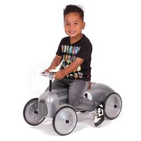 Goki retro loopauto zilver - thumbnail