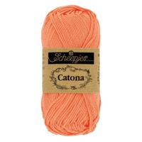 Scheepjes Catona - 10g - 410 Rich Coral - Haakgaren / Breigaren - thumbnail