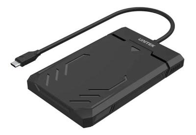 Unitek Y-3036A - DiskGuard Raiden 2,5" USB-C naar SATA III 2,5" HDD/SSD harde schijf behuizing