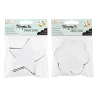 Canvas nassau fine art ster en bloem 13cm magn - thumbnail