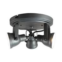 LABEL51 Spot Max led - Burned Steel - Metaal - 3-Lichts - thumbnail