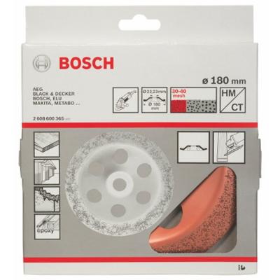 Bosch Accessoires Hardmetalen komschijf 180 x 22,23 mm; fijn, schuin 1st - 2608600365