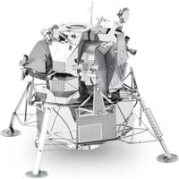 Eureka metal earth apollo lunar module zilver editie - thumbnail