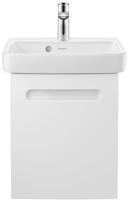 Wastafelonderkast Duravit No.1 Met 1 Deur Links 44x38.6x47.8 cm Met Geïntegreerde Greep Mat Wit Duravit - thumbnail