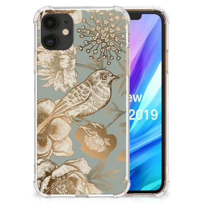 Case voor Apple iPhone 11 Vintage Bird Flowers Case voor Apple iPhone 11 Vintage Bird Flowers