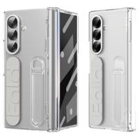 Lunso Samsung Galaxy Z Fold 7 backcover hoes met Kickstand & Polsband - Transparant - thumbnail