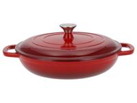 SILVERCREST Gietijzeren pan 30 cm 3,7 L (Rood) - thumbnail
