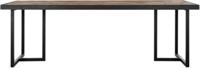 DTP Home Eettafel 'Criss Cross' Hout en staal, 240 x 100cm - thumbnail