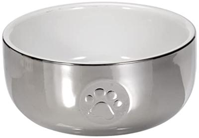 Voerbak voor katten Trixie Wit Zilverkleurig