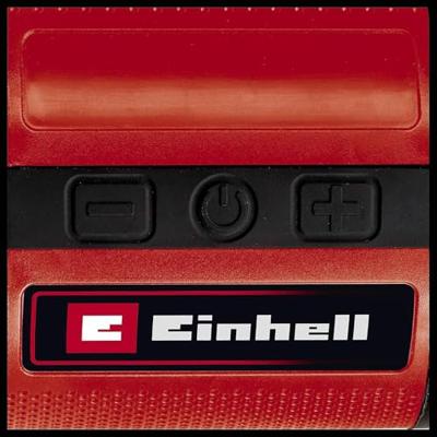 Einhell Power X-Change TC-SR 18 Li BT - Solo Bluetooth luidspreker AUX, USB Rood