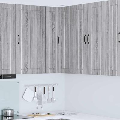 Keukenkast Grijs Sonoma 57 x 57 x 100 cm Bewerkt hout