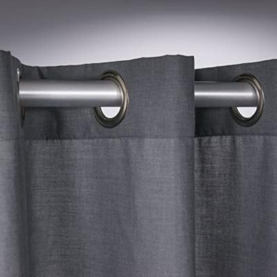 Douchegordijn Sealskin Coloris Polyester / katoen 180x200 Grijs Douchegordijn Sealskin Coloris Polyester / katoen 180x200 Grijs