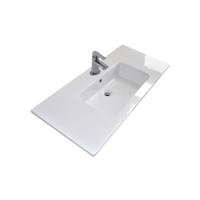 Badkamermeubelset Sanicare Q8 Drie Zelfsluitende Soft-Closing Laden 100x46 cm (alle kleuren, spiegel optioneel) - thumbnail