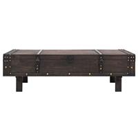 Salontafel vintage stijl 120x55x35 cm multiplex - thumbnail