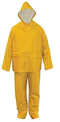 Regenpak - PVC rayon - geel - XXL