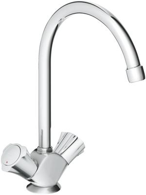 Grohe Costa-L keukenkraan met hoge uitloop chroom