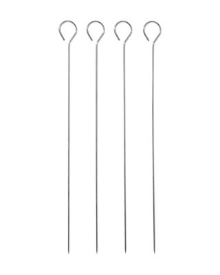 HEMA Barbecue spiezen rvs 30cm - 4 stuks (aluminium)