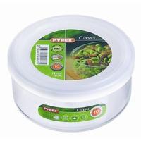 Pyrex cook and freeze ronde glazen vershoudschaal met deksel 1.1l - thumbnail