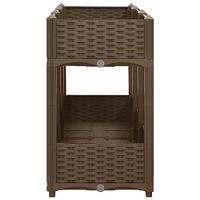 Plantenbak verhoogd 120x40x71 cm polypropyleen - thumbnail