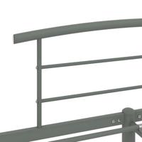 Bedframe metaal grijs 160x200 cm - thumbnail