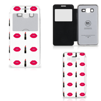 Samsung Galaxy Grand Prime Telefoon Hoesje Lipstick Kiss - thumbnail