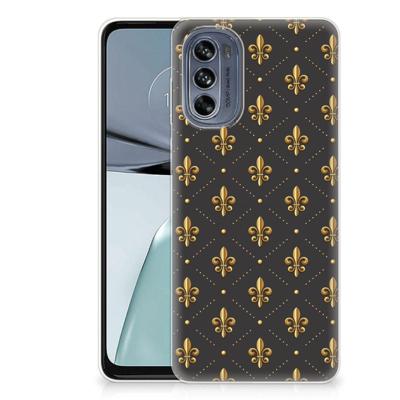 Motorola Moto G62 5G | TPU bumper | Franse Lelie Motorola Moto G62 5G | TPU bumper | Franse Lelie