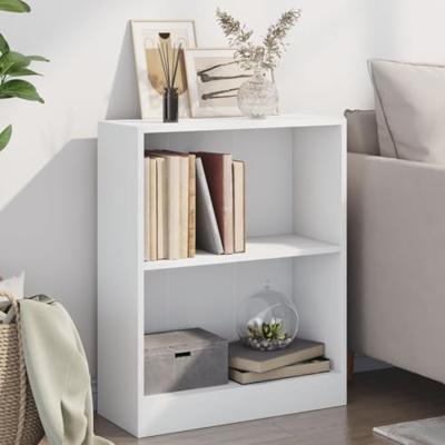 VidaXL Boekenkast 60x24x76 cm bewerkt hout wit