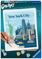 Ravensburger creart schilderen op nummer - kleurrijk new york - thumbnail