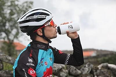 Bidon Polisport RS550 lichtgewicht - 550 ml - zwart - thumbnail