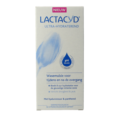 Lactacyd Wasemulsie ultra hydraterend overgang 200 Milliliter Lactacyd Wasemulsie ultra hydraterend overgang 200 Milliliter