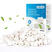 Nobleza - Filterringen van keramiek, biologisch filter voor aquaria, 1000 g in zakken - thumbnail