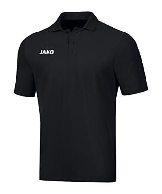 JAKO 6365 Polo Base - Zwart - 4XL