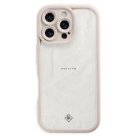 iPhone 16 Pro beige case - Vive la vie - thumbnail