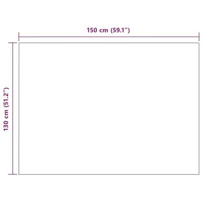 VidaXL Kleden 6 pcs donkergrijs 130 x 150 cm fleece