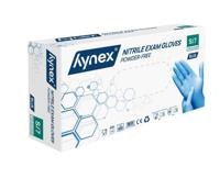 Handschoen Hynex nitril S blauw 3.5g pak à 100 stuks - thumbnail