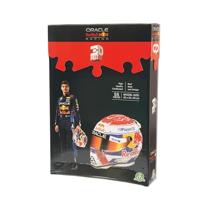 3D Puzzel Formule 1 Helm Max Verstappen 55 Stukjes - thumbnail