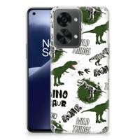 TPU Hoesje voor OnePlus Nord 2T Dinosaurus - thumbnail
