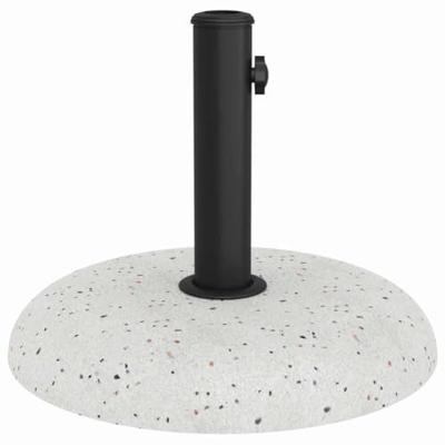 VidaXL Parasolvoet wit ø 45 x 33 cm betonkleurig