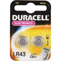 Duracell Knoopcelbatterij LR43 Alkaline 2 Stuks
