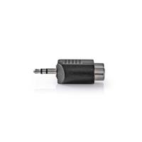 Nedis Stereo-Audioadapter | 3,5 mm Male | 2x RCA Female | 1 stuks - CAGB22940BK CAGB22940BK - thumbnail