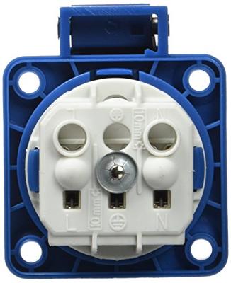 MENNEKES 11011 1-voudig Aanbouwcontactdoos IP54 Blauw