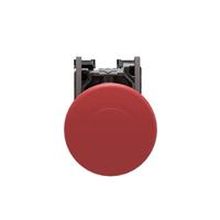 Schneider Electric XB4BT845 Paddestoelschakelaar Metalen frontring, Met NOT-AUS schakelaar, Rond, Terugstelbaar 120 V/AC 6 A 1x NC, 1x NO IP66, IP67, IP69, - thumbnail