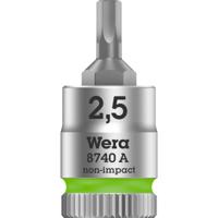 Wera 8740 A 05003331001 Inbus Dopsleutel-bitinzet 2.5 mm 1/4 2.5 mm 1/4 (6,3 mm) - thumbnail