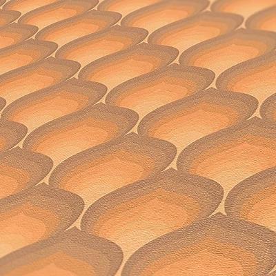 AS Creation Retro Chic - Bruin - Retro - 395384